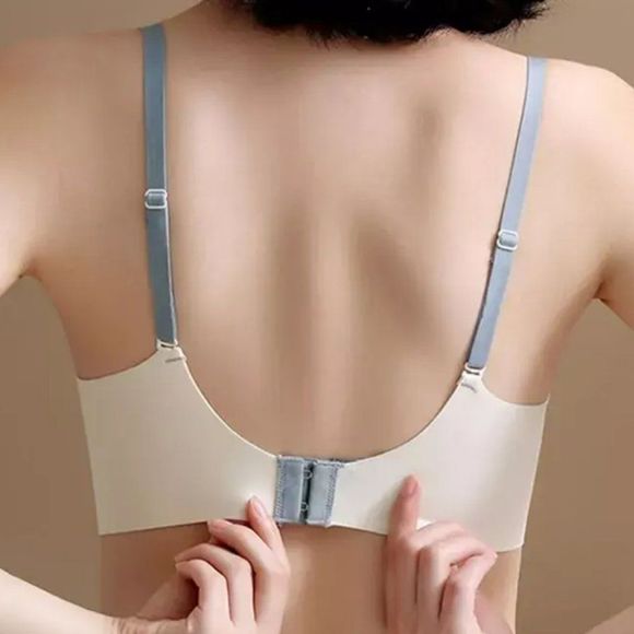 Heart Cutout Wirefree Push-Up Bra | Women Wireless Seamless Intimate Bras #1245 - Picture 3 of 5